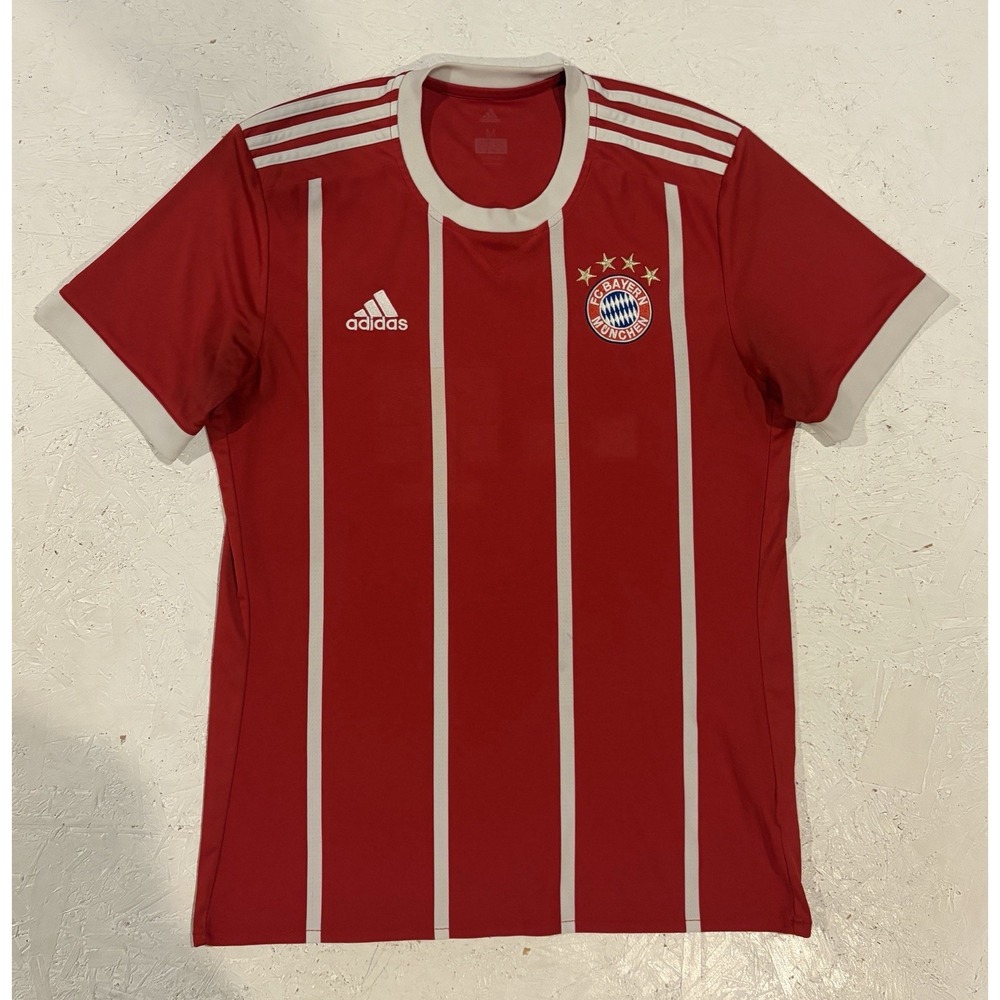 BAYERN MUNICH 2017 2018 HOME FOOTBALL SHIRT SOCCER JERSEY ADIDAS AZ7961 SIZE M